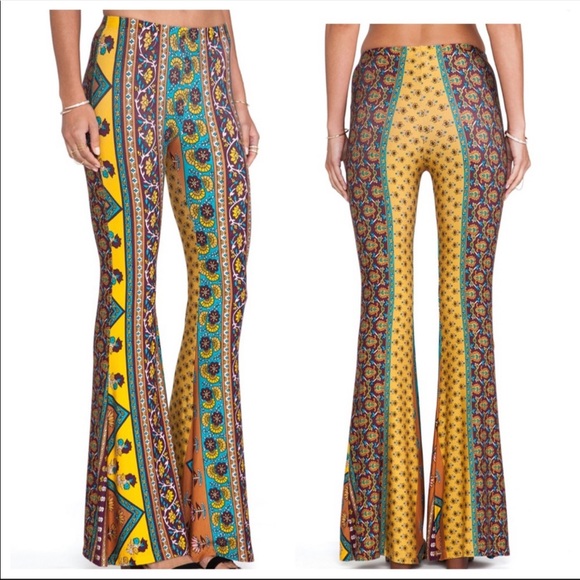 Novella Royale Pants - Novella Royale Multicolor Boot Cut Pants Janis bells